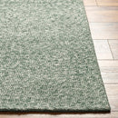 Alyra Green Solid Area Rug Alyra Green Solid Area Rug