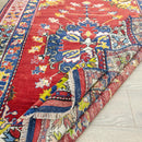 Yavı Hand-woven Red Wool Rug 157x207 Cm Yavı Hand-woven Red Wool Rug 157x207 Cm