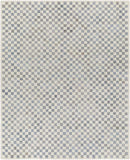 Halen Gray Checkered Area Rug Halen Gray Checkered Area Rug