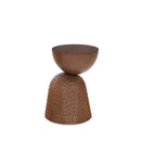 Special Design End Table Made of Linden Wood - (W)12.5" (L)12.5" (H)21" Special Design End Table Made of Linden Wood - (W)12.5" (L)12.5" (H)21"