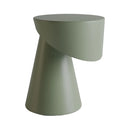 Special Design End Table Made of Wood - (D)12.6" (H)17.7" Special Design End Table Made of Wood - (D)12.6" (H)17.7"