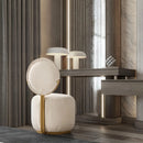 Special Design Pouf & Armchair Made of Metal Skeleton - (W)20.8" (L)20.8" (H)34" Special Design Pouf & Armchair Made of Metal Skeleton - (W)20.8" (L)20.8" (H)34"