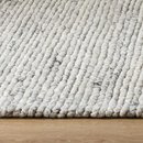 Olisa Cream & Gray Wool Area Rug Olisa Cream & Gray Wool Area Rug