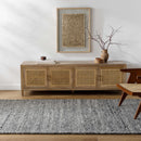 Olisa Charcoal Wool Area Rug Olisa Charcoal Wool Area Rug