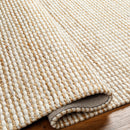 Riki Cream Jute-Wool Blend Rug Riki Cream Jute-Wool Blend Rug