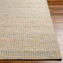 Riki Cream Jute-Wool Blend Rug Riki Cream Jute-Wool Blend Rug