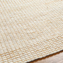 Riki Cream Jute-Wool Blend Rug Riki Cream Jute-Wool Blend Rug