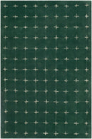 Sanvi Green Tufted Wool Area Rug Sanvi Green Tufted Wool Area Rug