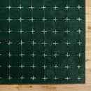 Sanvi Green Tufted Wool Area Rug Sanvi Green Tufted Wool Area Rug
