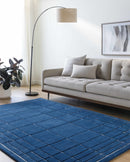Sedna Navy Wool Area Rug Sedna Navy Wool Area Rug