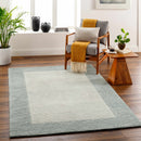 Amadi Green Wool Area Rug Amadi Green Wool Area Rug