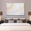 White And Gold Abstract Wall Art White And Gold Abstract Wall Art
