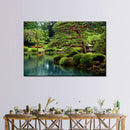 Zen Lakeside Bonsai Trees Wall Art Zen Lakeside Bonsai Trees Wall Art