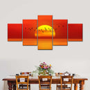 Calm Beach Sunrise Wall Art Calm Beach Sunrise Wall Art