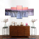 Sunset At Victoria Falls Wall Art Sunset At Victoria Falls Wall Art