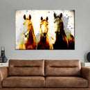 Three Horse Heads Wall Art Three Horse Heads Wall Art