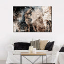 Textured Elephant Wall Art Textured Elephant Wall Art