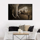 Affectionate Elephants Wall Art Affectionate Elephants Wall Art