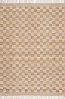 Ionut Checkered Jute Area Rug Ionut Checkered Jute Area Rug