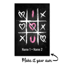 Tic Tac Toe Love Canvas Tic Tac Toe Love Canvas