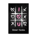 Tic Tac Toe Love Canvas Tic Tac Toe Love Canvas