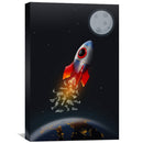 To The Moon Canvas To The Moon Canvas