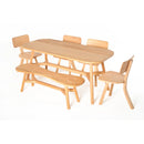Y Dining Table (6 Persons With Y Chairs And Y Bench) Y Dining Table (6 Persons With Y Chairs And Y Bench)