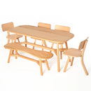 Y Dining Table (6 Persons With Y Chairs And Y Bench) Y Dining Table (6 Persons With Y Chairs And Y Bench)