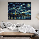 Toronto Starry Night Canvas Toronto Starry Night Canvas