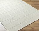 Tieve Off White Checkered Area Rug Tieve Off White Checkered Area Rug