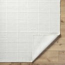 Tieve Off White Checkered Area Rug Tieve Off White Checkered Area Rug