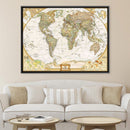 Travelers Map Canvas Travelers Map Canvas