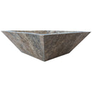 Silver Travertine Natural Stone Fire Pit Silver Travertine Natural Stone Fire Pit