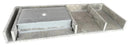 Tundra Gray Marble Rectangular Wall-mount Vanity Top Sink (W)20" (L)48" (H)5" Tundra Gray Marble Rectangular Wall-mount Vanity Top Sink (W)20" (L)48" (H)5"