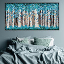 Turquoise Forest Canvas Turquoise Forest Canvas