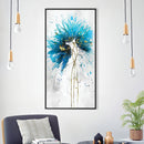 Turquoise Petal Canvas Turquoise Petal Canvas