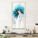Turquoise Petal Canvas Turquoise Petal Canvas