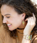 Turquoise Shield Cuff Bracelet Turquoise Shield Cuff Bracelet