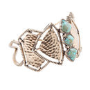 Turquoise Shield Cuff Bracelet Turquoise Shield Cuff Bracelet