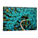 Turquoise Tree Canvas Turquoise Tree Canvas
