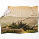 Tuscany Landscape Blanket Tuscany Landscape Blanket