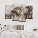 Wild Horse Stampede Wall Art Wild Horse Stampede Wall Art