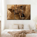 Bonding Lions Wall Art Bonding Lions Wall Art