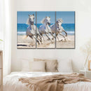 Wild Beach Horses Wall Art Wild Beach Horses Wall Art