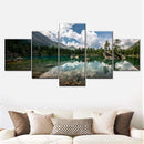 Tranquil Lake Landscape Wall Art Tranquil Lake Landscape Wall Art