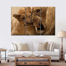 Bonding Lions Wall Art Bonding Lions Wall Art