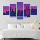 Twilight Liberty Canvas - 5 Panel Twilight Liberty Canvas - 5 Panel