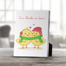 Two Chicks in Love Desktop Canvas Two Chicks in Love Desktop Canvas