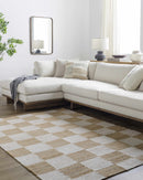 Tyhir Checkered Jute Rug Tyhir Checkered Jute Rug