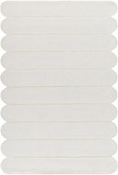 Tayte White Abstract Area Rug Tayte White Abstract Area Rug